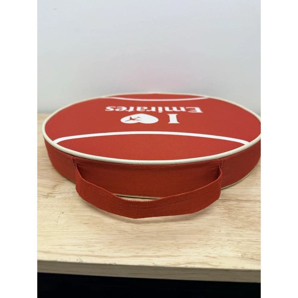 I Love Emirates Red White Stadium Seat Cushion With Handle,‎ Washable #64